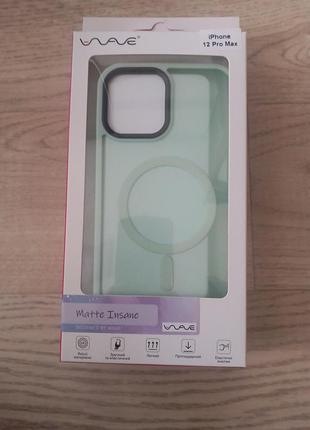 Чохол wave matte insane case with magsafe iphone 12 pro max