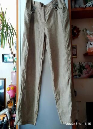 Лляні штани 46 євророзміру bonita1 фото