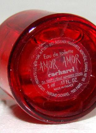 Миниатюра cacharel amor amor edt. оригинал3 фото