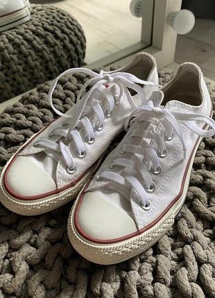 Базовые короткие конверсы кеды converse1 фото