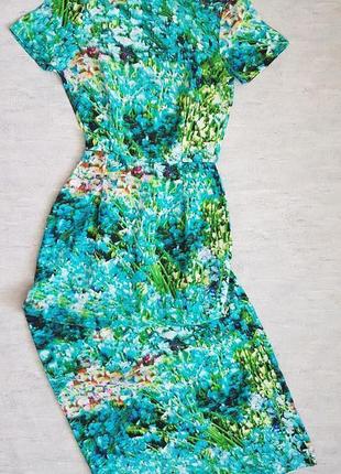 Длинное шелковое платье h&amp;m. натуральный 100% шелк.