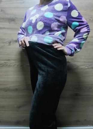 Женский махровый костюм-пижама3 фото