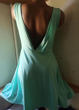 Брендова сукня з відкритою спиною. розмір l2 фото