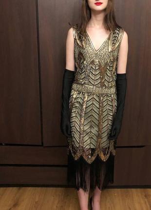 Плаття з паєтками в стилі гітсбі