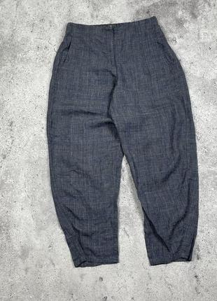 Льняные брюки - штаны oska3 фото