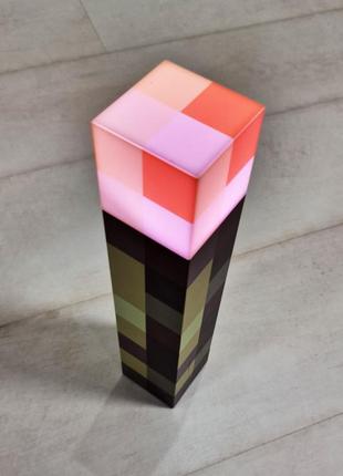 Светильник (ночник) led факел minecraft майнкрафт led факел minecraft майнкрафт