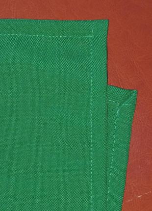 Серветка/серветки святкові на стіл, яскраво-зеленого кольору3 фото