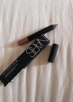Nars помада velvet matte lip pencil