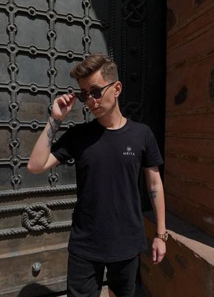 Патріотична чорна футболка унісекс від бренду mriya boutique ! розпродаж !2 фото