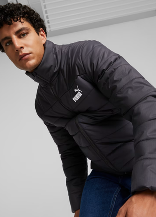 Чорна чоловіча куртка puma essentials+ padded jacket men нова оригінал з сша