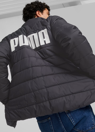 Черная мужская куртка puma essentials+ padded jacket men новая оригинал из сша4 фото