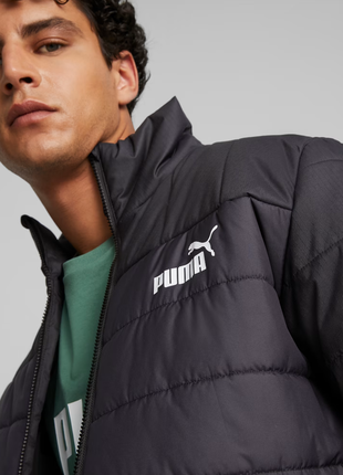 Черная мужская куртка puma essentials+ padded jacket men новая оригинал из сша2 фото