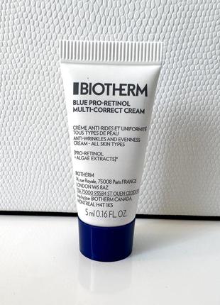 Миниатюра крема для лица biotherm blue therapy pro-retinol, 5 мл3 фото
