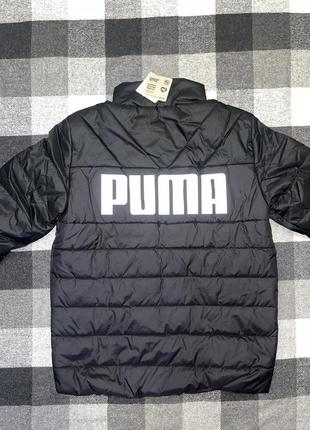 Черная мужская куртка puma essentials+ padded jacket men новая оригинал из сша8 фото