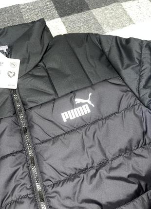 Черная мужская куртка puma essentials+ padded jacket men новая оригинал из сша9 фото