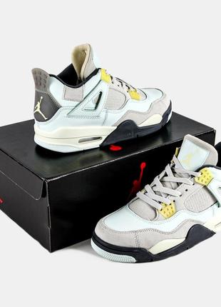 Кросівки air jordan 4 retro se craft photon dust8 фото