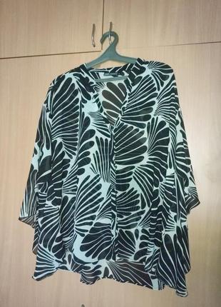 Блуза принтована
