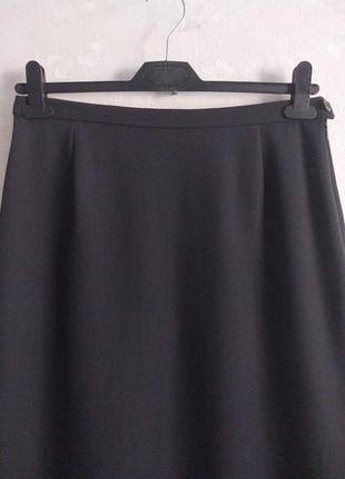Женская длинная юбка betty barclay 320116 50р., полушерная, темно-серая3 фото