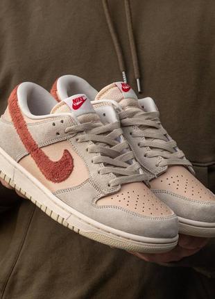 Кроссовки nike sb dunk low terry swoosh