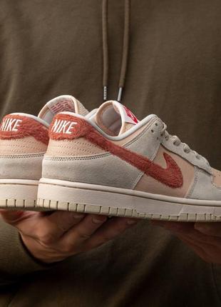 Кроссовки nike sb dunk low terry swoosh8 фото