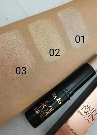 Хайлайтер сток perfect stick highlighter topface