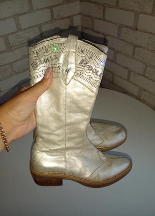 Сапоги казаки кожаные 32 размер