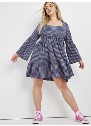 Simply be  24 p гарна сукня в клітинку