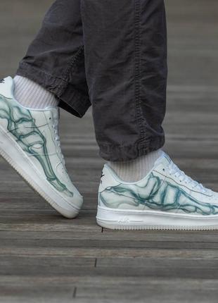 Nike air force 1 skeleton мужские кроссовки5 фото