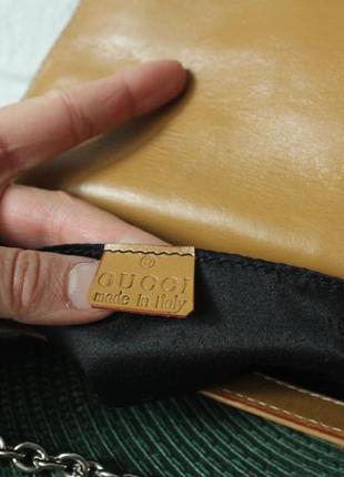 Gucci сумка-клатч. натуральна шкіра3 фото