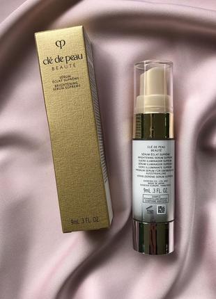 Cle de peau beaute brightening serum сироватка для сяйва шкіри, 9ml3 фото