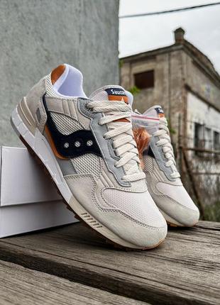 Мужские оригинальные кроссовки saucony shadow 5000 70637-5s gray navy серые