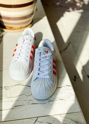 Adidas superstar red❤️3 фото