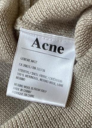 Светр з мериносовоі  вовни acne studio m-l5 фото