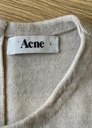 Светр з мериносовоі  вовни acne studio m-l4 фото