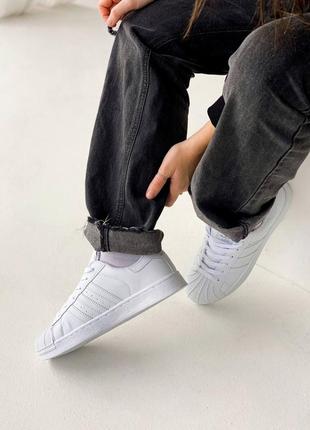Adidas  fully white4 фото