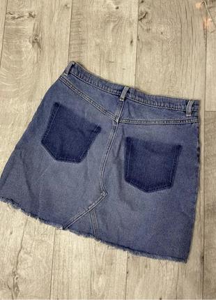 Базовая джинсовая юбка denim, размер евро 42, размер 48-502 фото