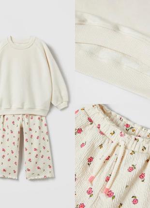 Новый костюм от zara, размер 3/4 года (104см)