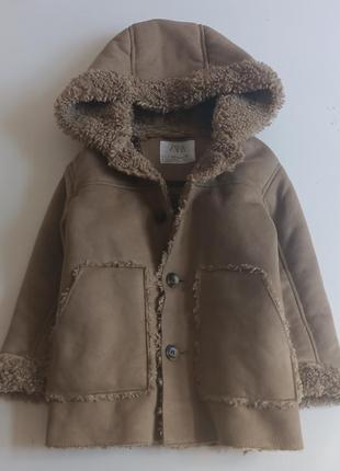 Дублёнка zara