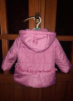 Курточка chicco на дівчинку 74р.