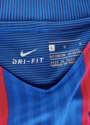 Nike dri-fit игровая футбольная футболка для занятий спортом, тренировок рост 147-158 12-13 лет. оригии8 фото