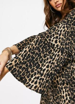 Сукня в леопардовий принт