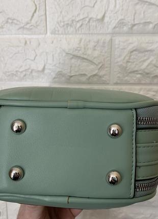 Сумка женская круглая маленькая, мини сумочка, клатч для девушки (0623)