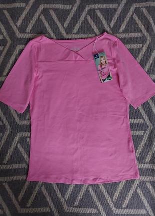 Оригинальная, розовая футболка tcm tchibo3 фото