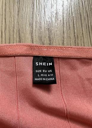 Комбінезон бандо в рубчик shein 🛍️1+1=3🛍️6 фото