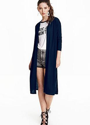 Оригинальный вязаный кардиган от бренда h&m 0390127004 разм. xs