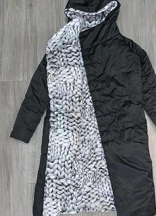 Пальто пуховик first in space4 фото