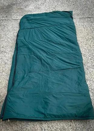 Спальный мешок зимний одеяло на синтепоне и флисе 100х210 хаки5 фото
