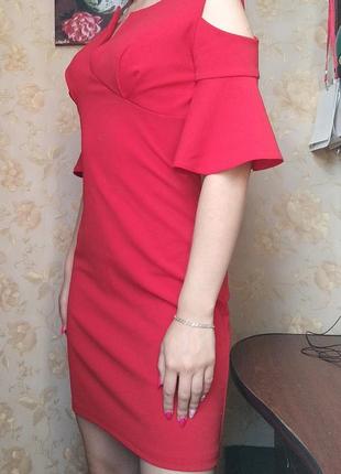 Красное платье lux2 фото