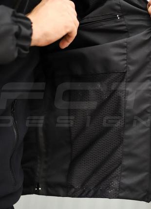 Куртка вітровка патрол водонепроникна для поліції з липучками на сітці10 фото