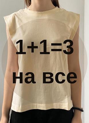 Базовая футболка без рукавов